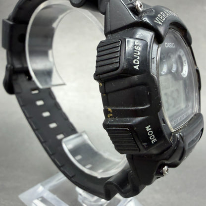 Casio W-735H Watch Men 45mm Digital Black Vibration Alarm Chrono New Battery LKG3