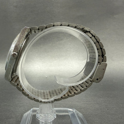 Casio MQ-336 Watch Men 33mm White Dial Silver Tone Round New Battery Vintage OPI6