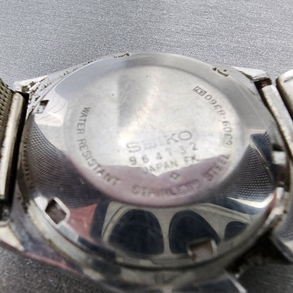 Seiko 5 Sports Watch Men 38mm Silver Dial Steel Daydate 63098360 PARTS10