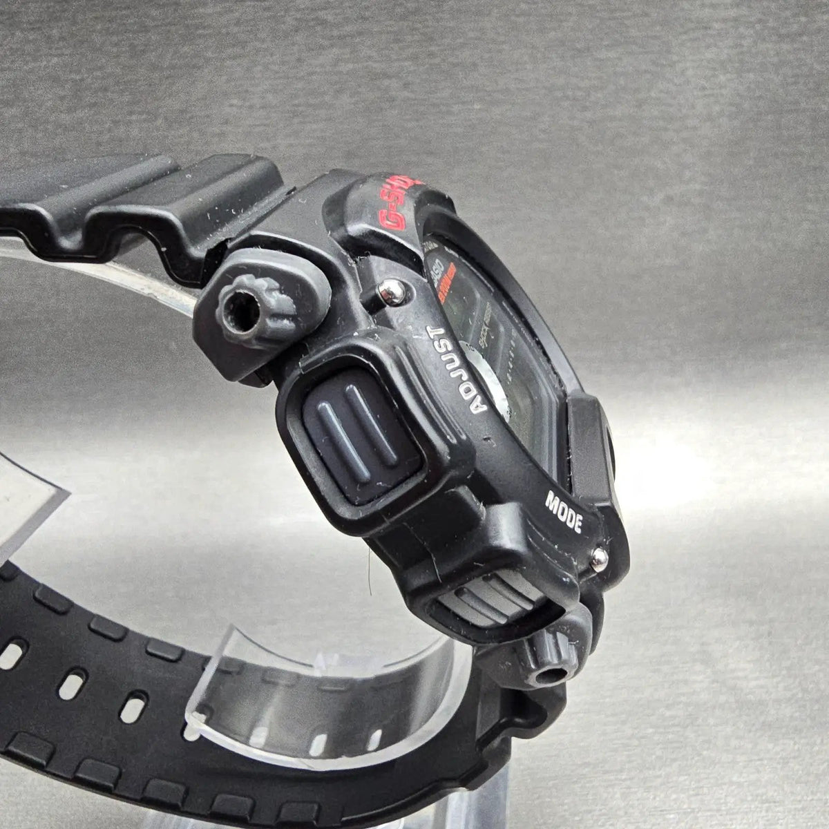 Casio G-Shock DW-9052 Watch Men 47mm Black Red Chronograph Alarm New Battery3