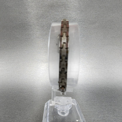 Seiko Watch Women 12mm Gray Dial Silver Tone 2E205179 Octagon New Battery7
