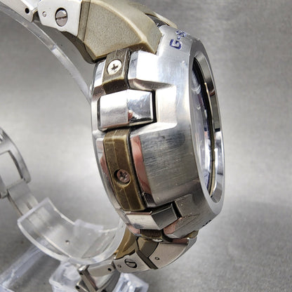 Casio G-Shock GW-1000DJ Watch Men 47mm Blue Dial Steel Analog Digital Works