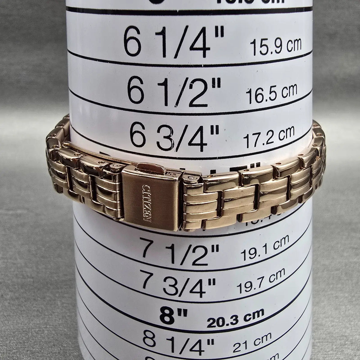 Citizen Watch Women 25mm Silver Dial Rose Gold Round EX0293-51A New Battery9