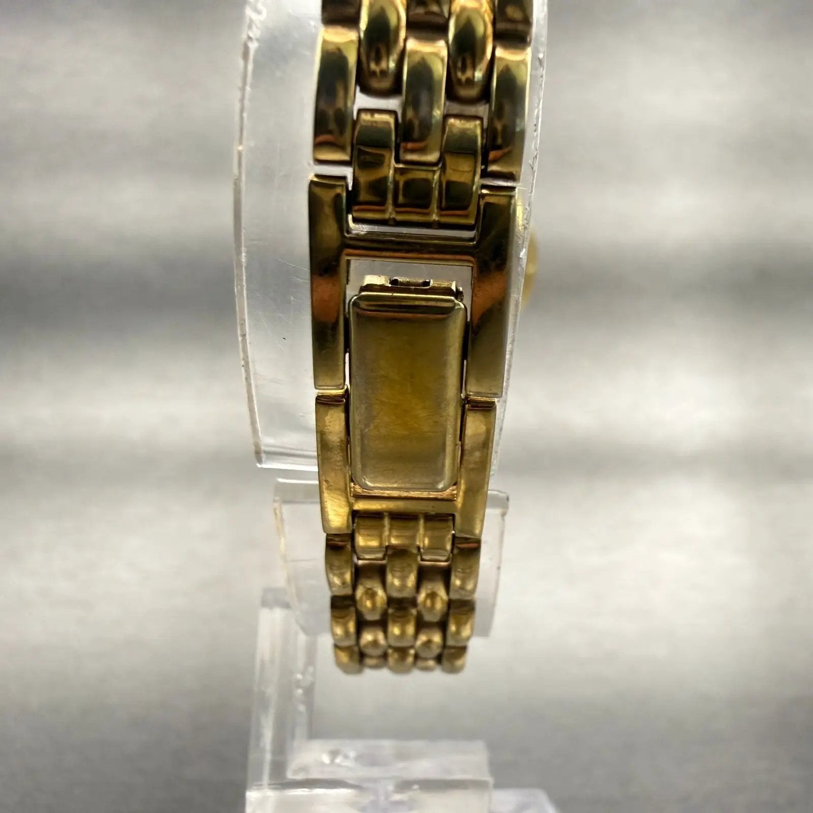 Seiko Watch Women 21mm Black Dial Two Tone Round 1N00-0D29 New Battery Vintage7
