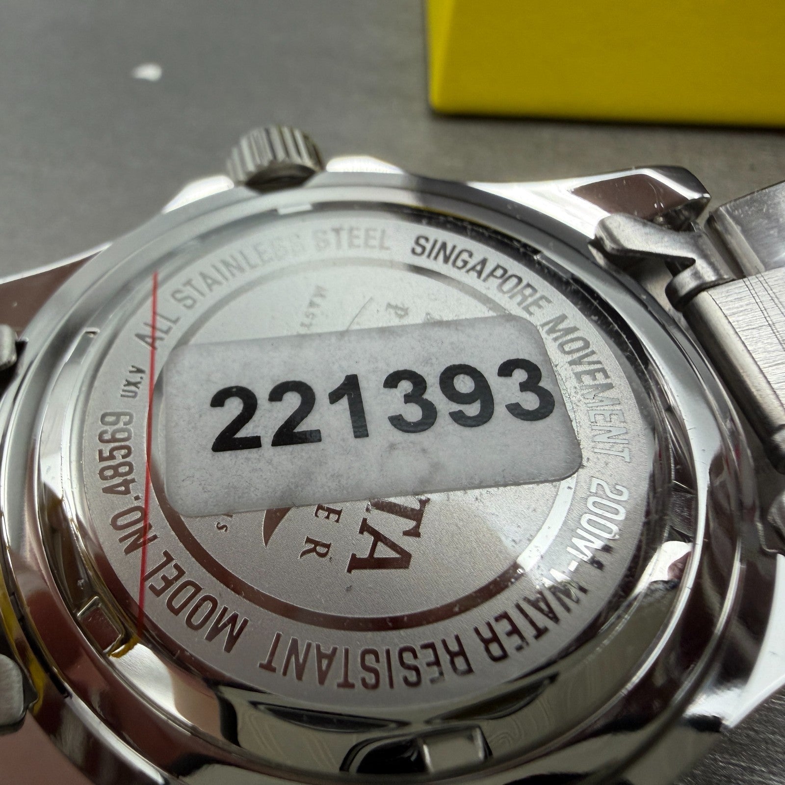 Invicta Pro Diver Watch Men 40mm Orange Camo Dial Steel Date Round 485696