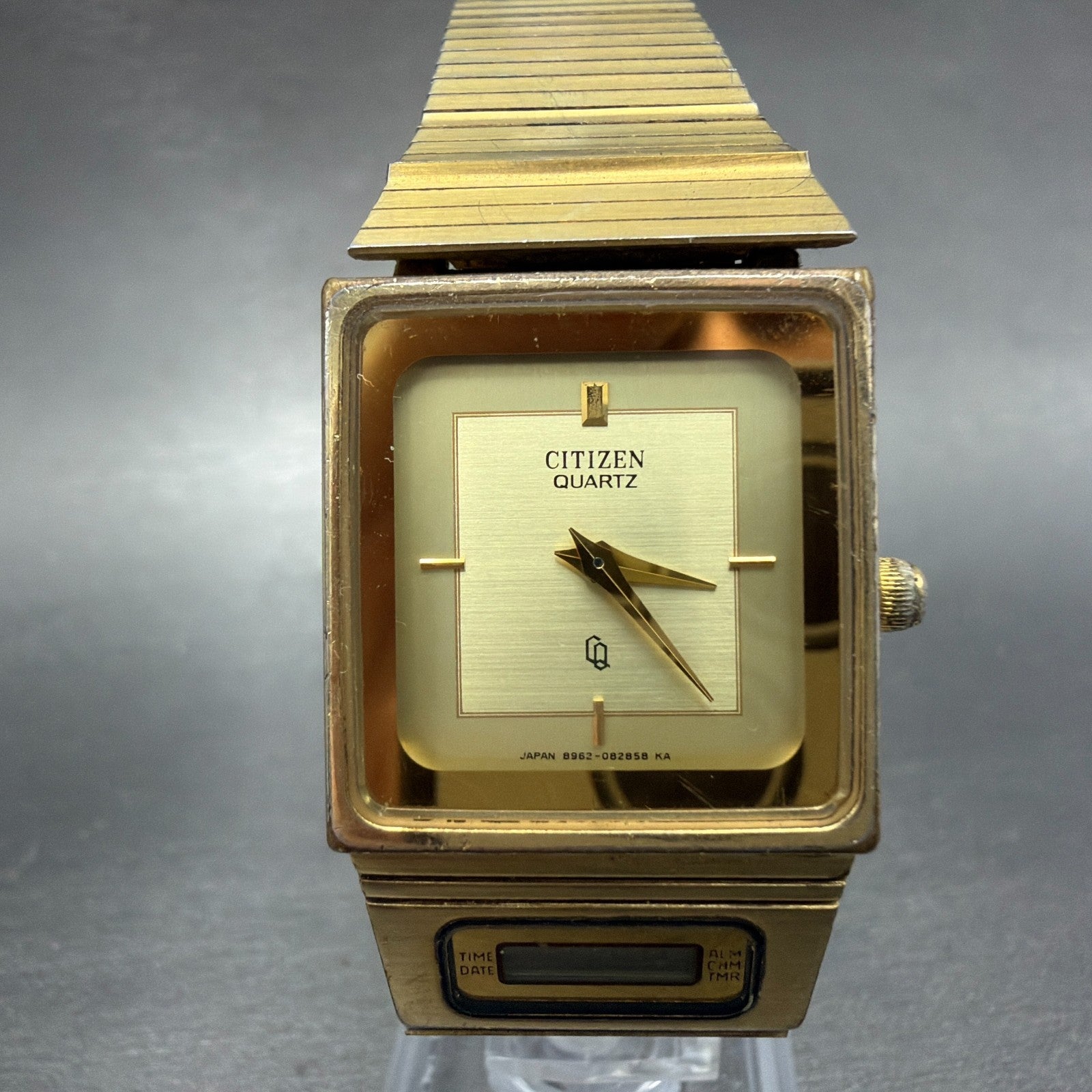 Citizen CQ Watch Men 25mm Champagne Dial Gold Tone 8962-084942 PARTS0