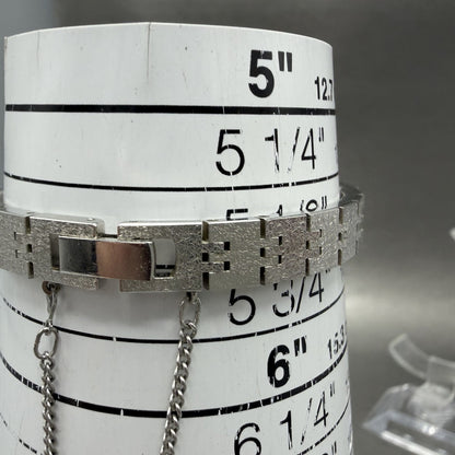 Seiko Watch Women 17mm Silver Dial Silver Tone Oval 7321-5399 New Battery11