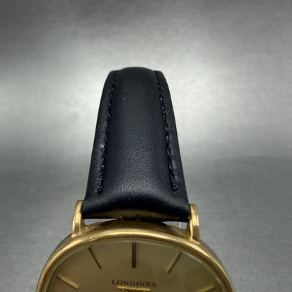 Longines Watch Men 32mm Gold Dial Gold Plated Manual Wind Runs 3643 847 Runs VTG4