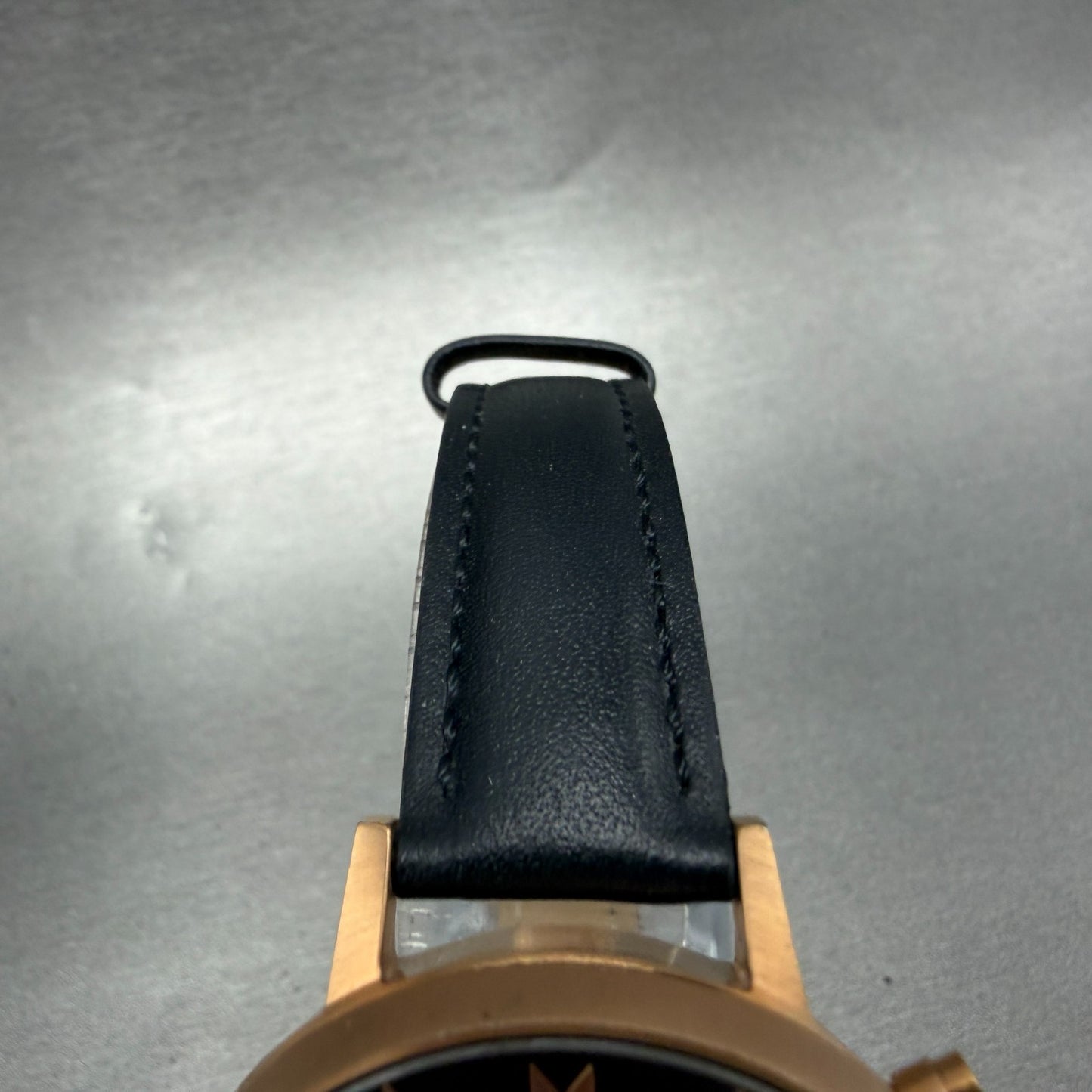 MVMT Nova Crux Watch Women 38mm Black Dial Rose Gold Tone Day New Battery4