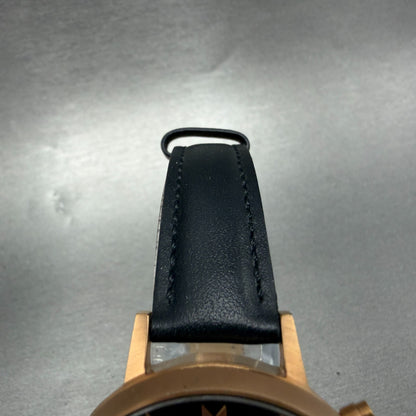 MVMT Nova Crux Watch Women 38mm Black Dial Rose Gold Tone Day New Battery4