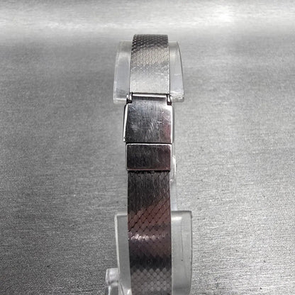 Seiko Lassale Watch Women 16mm Gray Dial Silver Tone Round 1E50-0079 New Battery7