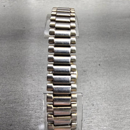 Seiko Watch Women 20mm Gold Dial Gold Tone Round 2C21-0029 New Battery Vintage7