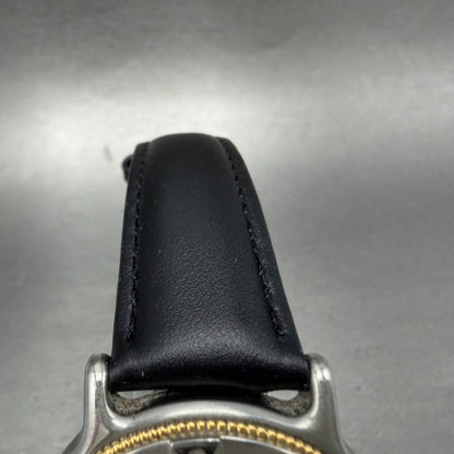 Eddie Bauer Dive Watch Men 36mm White Dial Two Tone Date Round New Battery5