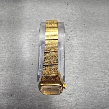 Citizen Watch Women 16mm Champagne Dial Gold Tone Oval 3220-949633 New Battery4