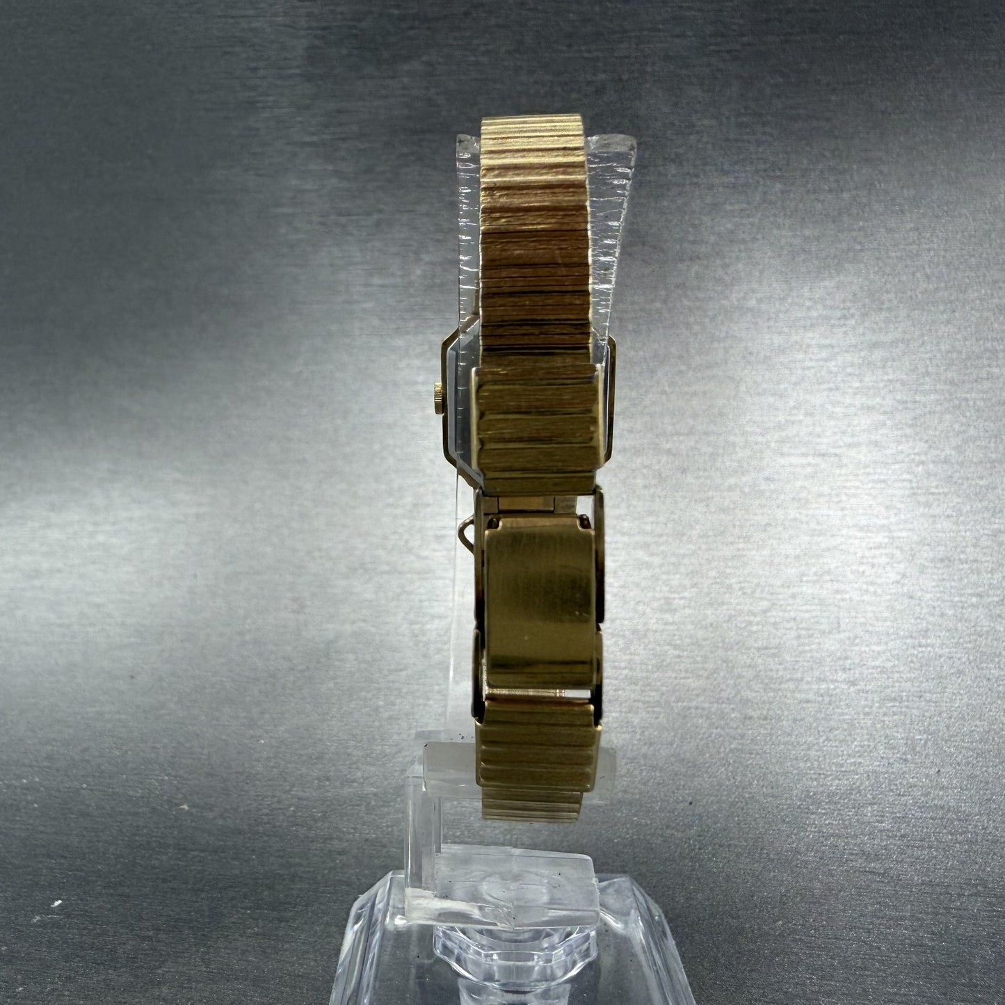 Seiko Watch Women 19mm White Dial gold Tone Octagon VTG 2320-6590 New Battery7