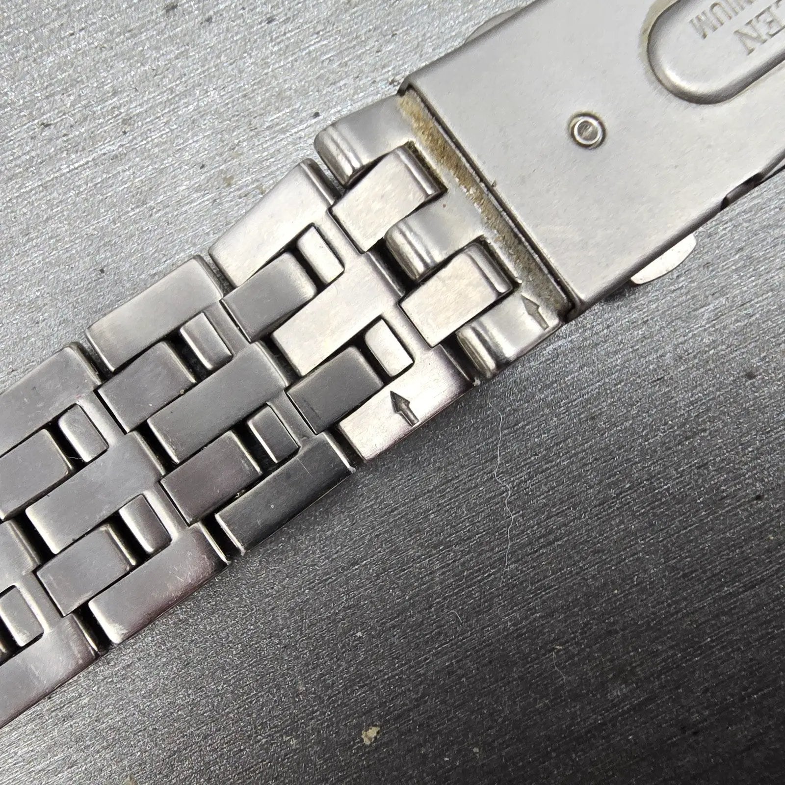 Citizen Bracelet Men 18mm Titanium For H501-S011060 READ!!!!!! Tri Folding Clasp13