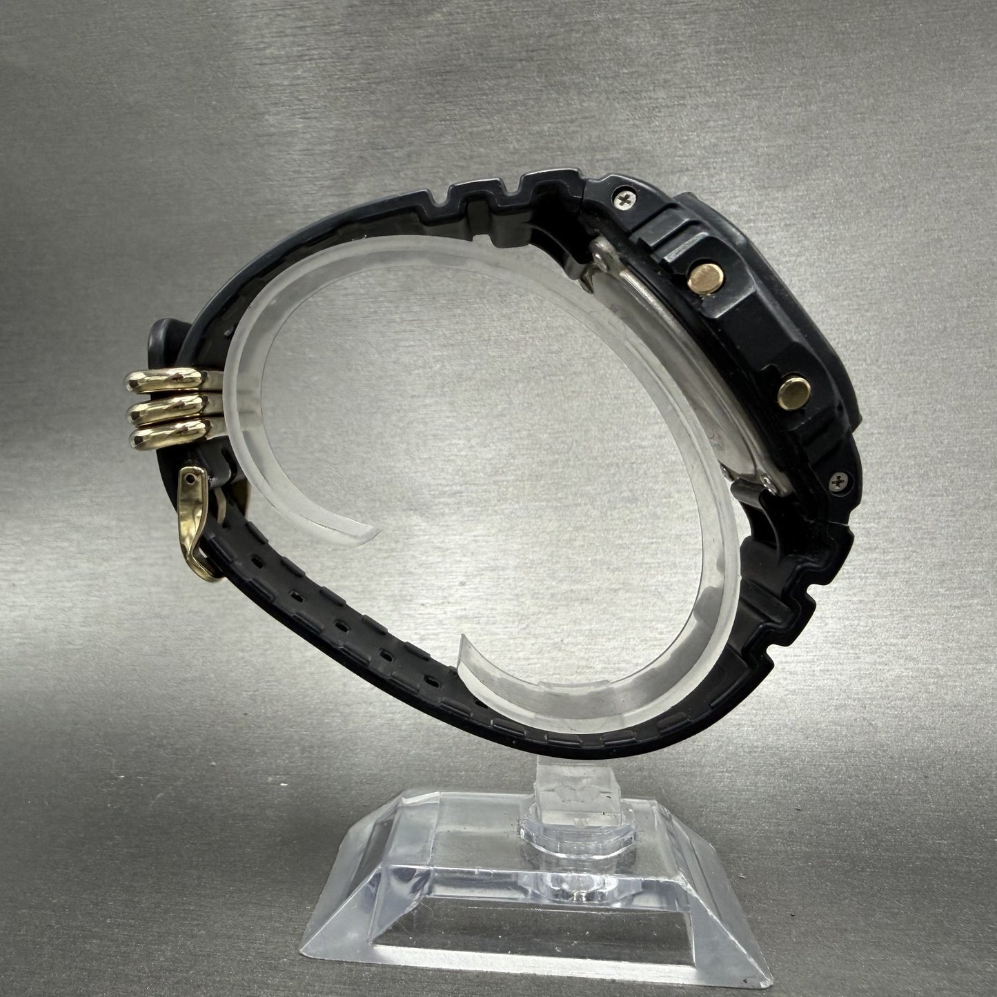 Casio G-Shock Watch Men 43mm Digital Black Gold DW-5600RE Octagon New Battery9