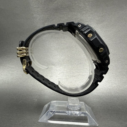 Casio G-Shock Watch Men 43mm Digital Black Gold DW-5600RE Octagon New Battery9