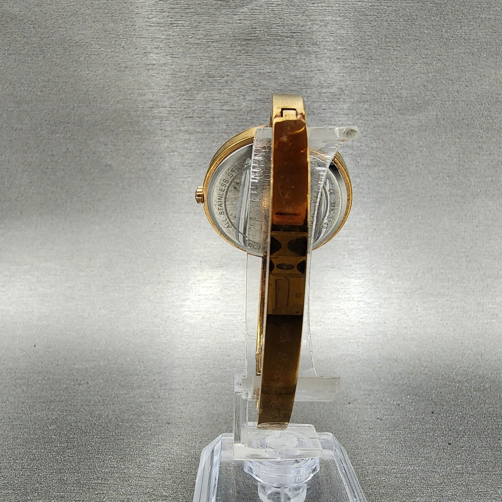 Michael Kors Blakely Watch Women 34mm Rose Dial Rose Gold Tone Round New Battery7