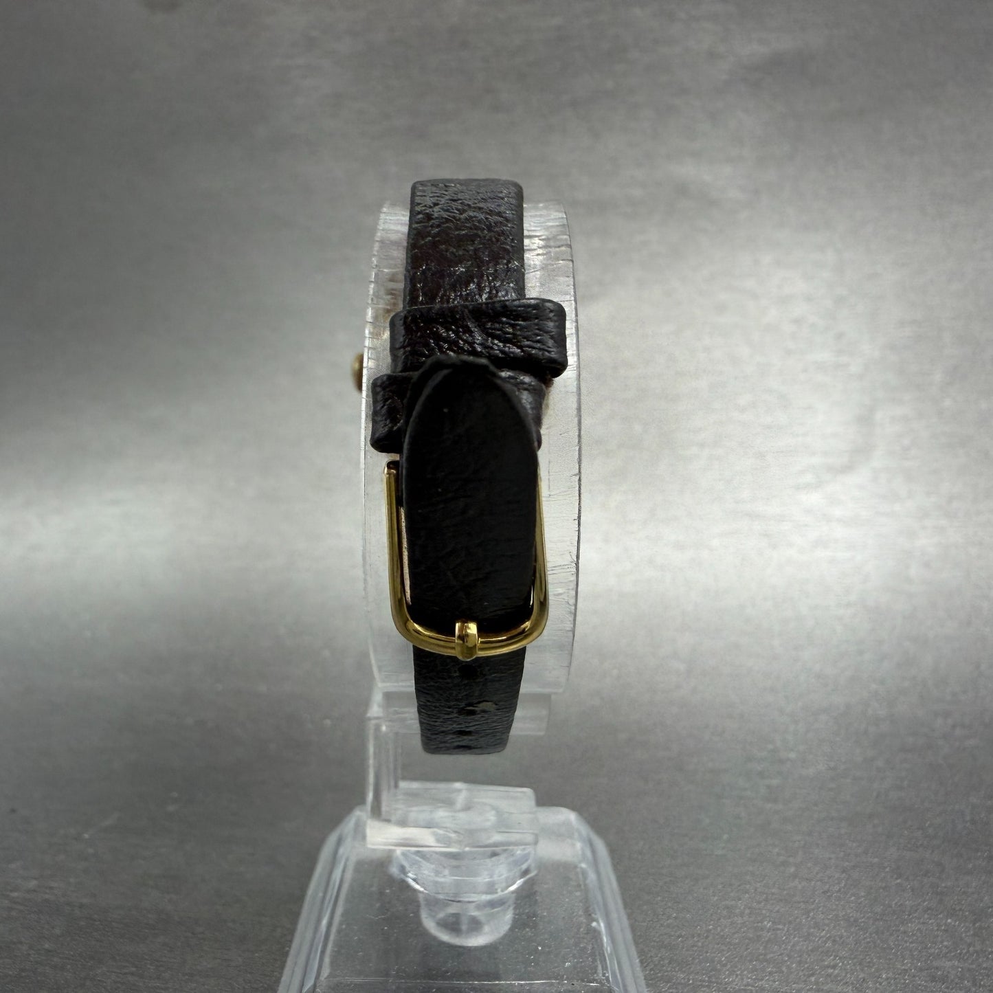 Seiko SeikoMatic Lady Watch Women 23mm Silver Dial Gold Tone Date Runs Vintage7