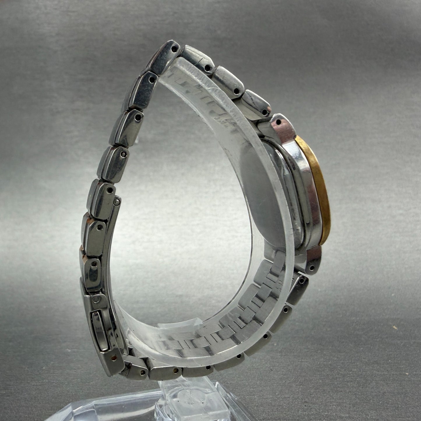 Seiko Lukia Watch Women 21mm MOP Dial Two Tone Oval 1F21-0AZ0 New Battery8