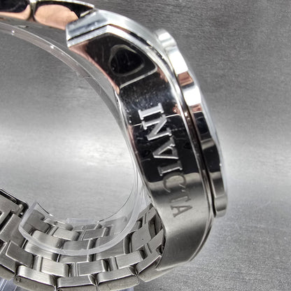 Invicta Pro Diver GMT Watch Men 48mm Silver Dial Steel Daydate Alarm 6088 NewBat3