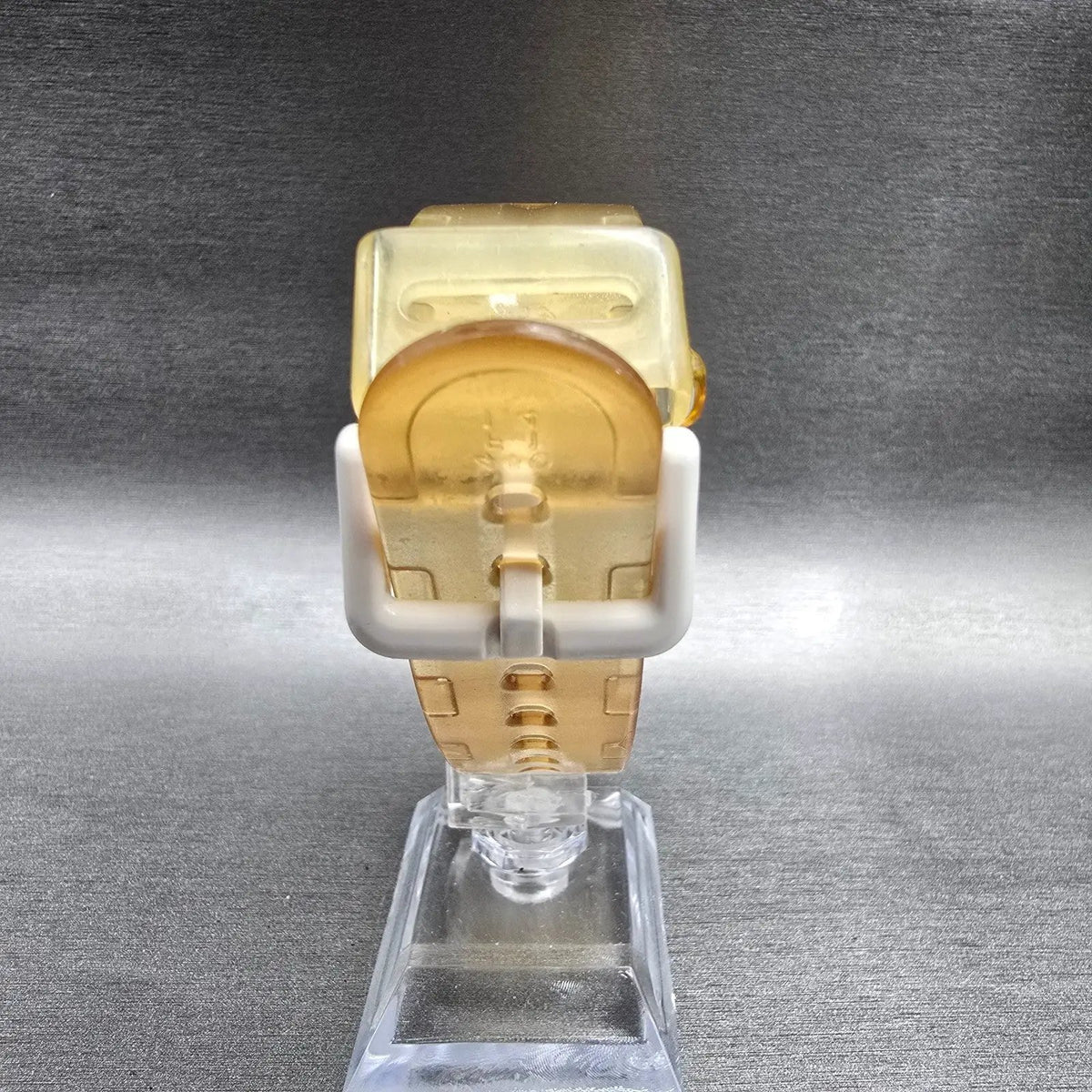 Casio Baby-G BG-169A Watch Women 43mm Silver Dial Yellow Chrono Alarm New Batt L7