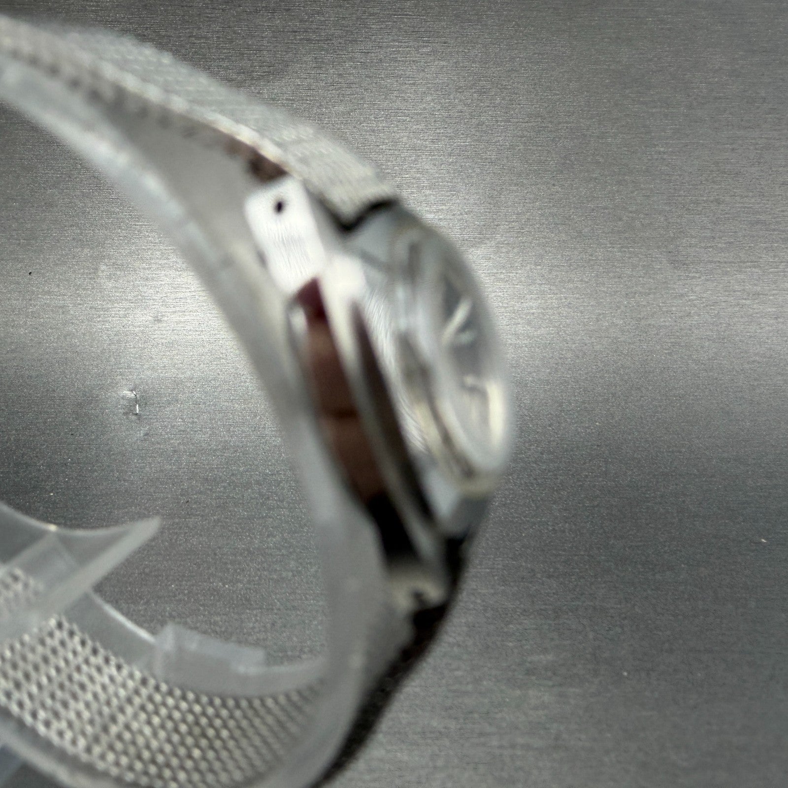 Waltham Watch Women 19mm Gray Dial Steel Manual Wind Mesh Band Round Manual VTG3