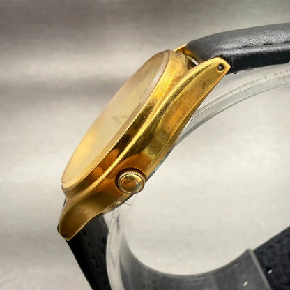 Seiko Watch Men 34mm Champagne Dial Gold Tone Daydate Round 7N43-8A89 New Batt2