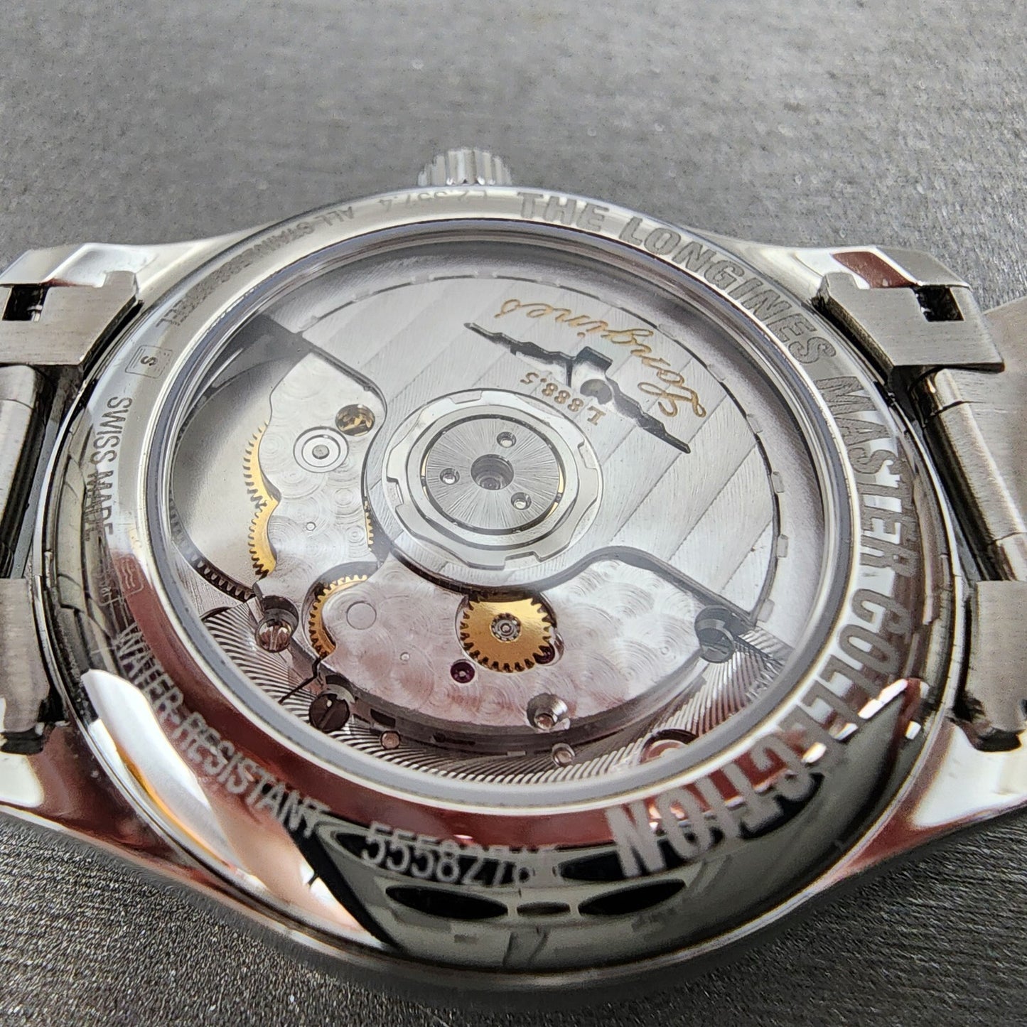 Longines Master Collection Automatic Watch Unisex 34mm Silver Dial Steel Works9