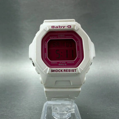 Casio Baby-G BG-5601 Watch Women 40mm Pink White Digital READ!!!!!!! New battery5