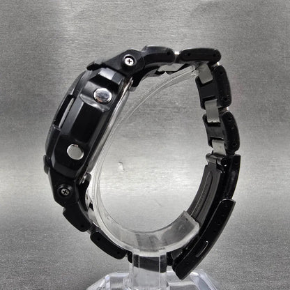 Casio G-Shock AWG-100C Watch Men 47mm Black Silver Alarm Chrono Solar Works JP6