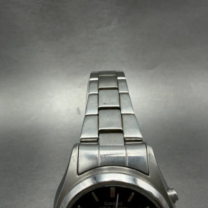 Casio LWQ-110DJ Watch Women 35mm Gray Dial Steel Case Date Solar Round Runs4