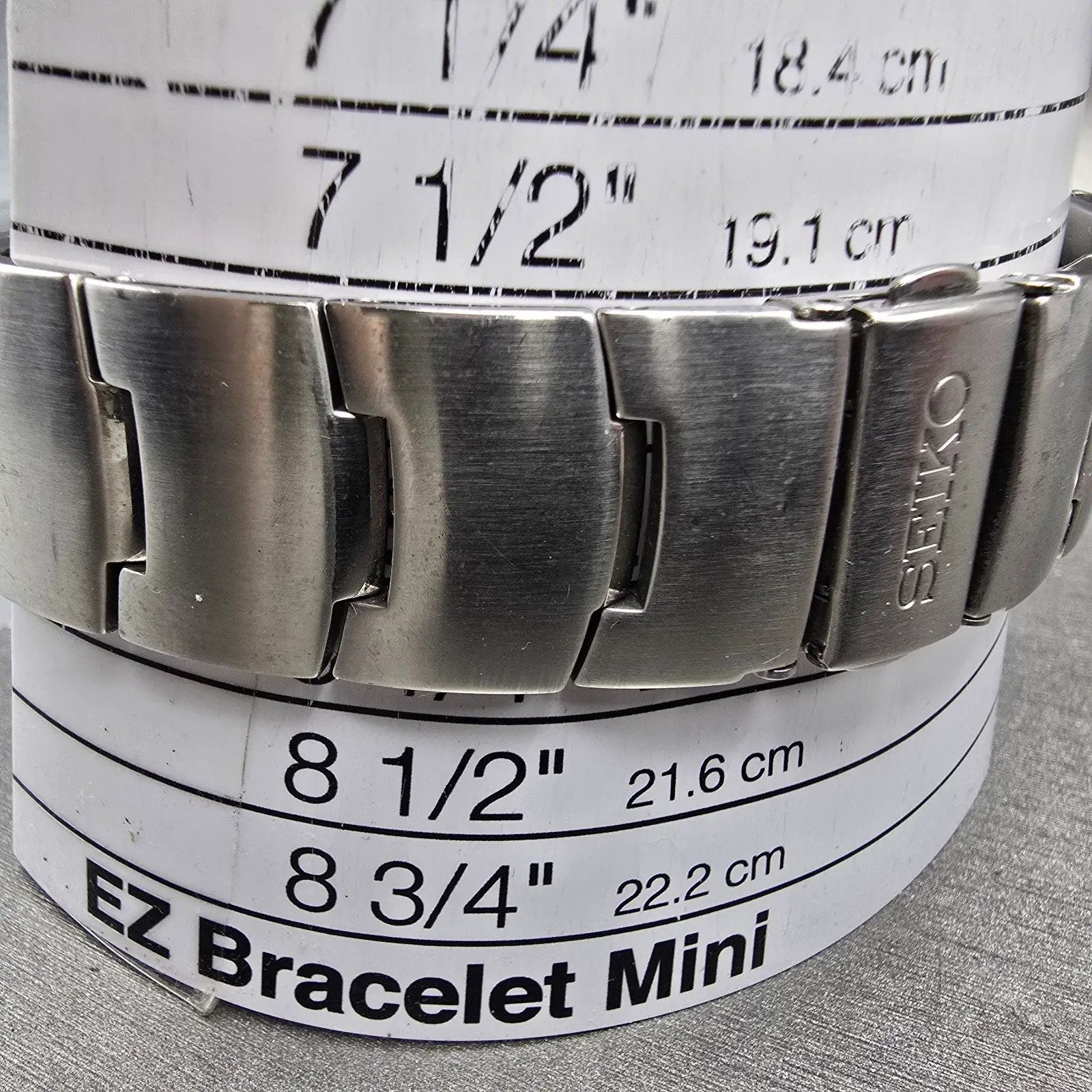 Seiko Chronograph Watch Men 42mm Gray Dial Silver Tone Date 7T92-0AW0 NewBattery11