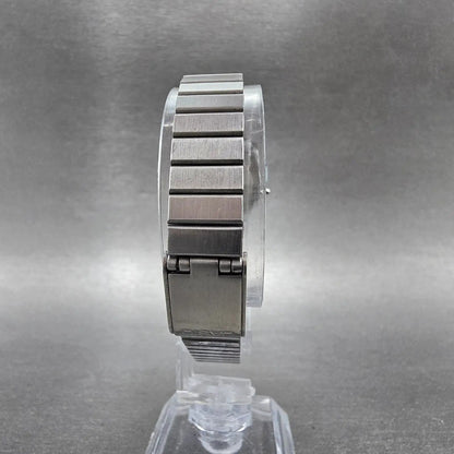 Casio Digital Watch Women 25mm Silver Alarm Chronograph Daydate LA670W New Batt8