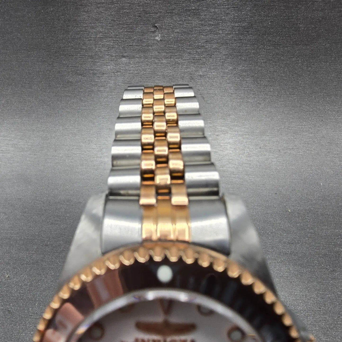 Invicta Dive Watch Women 34mm White Dial Two Tone Date Rose Gold 29193 NewBat4