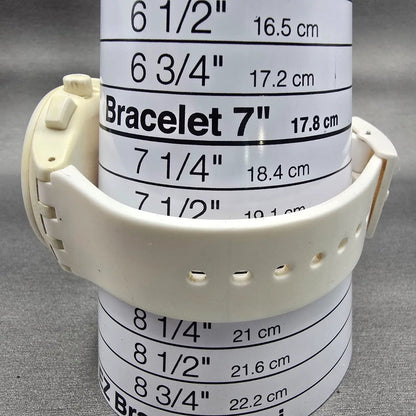 Swatch BASIC WHITE Chronograph Watch Men White Dial White Date SUSW400 New Batt9