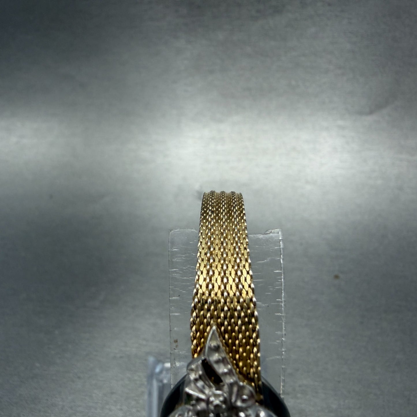 Lucien Piccard Dufonte Watch Women 17mm Champagne Dial Gold Diamond Bezel NewBat4