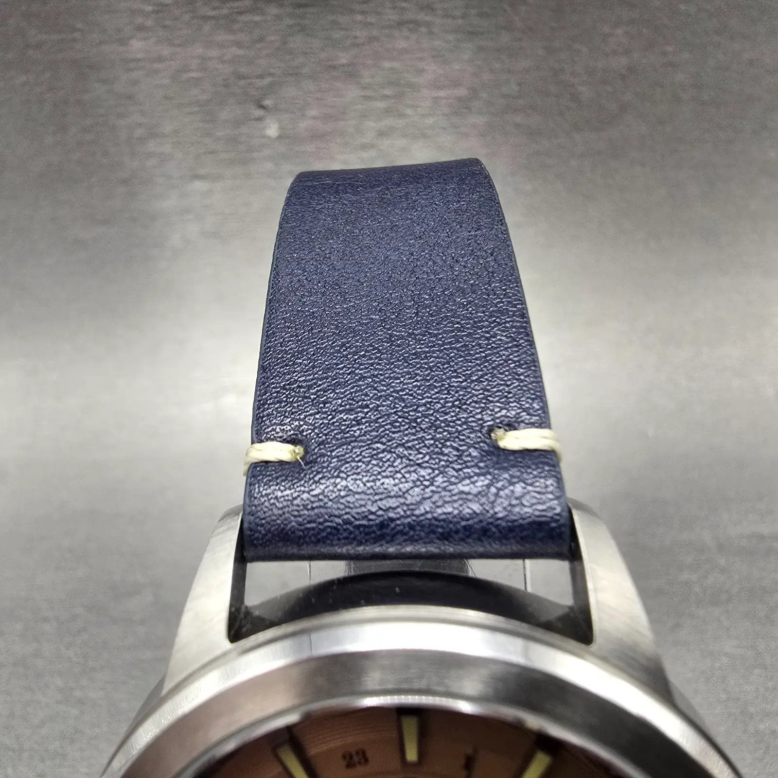 James McCabe Martin GMT Watch Men 42mm Brown Dial Steel Date Round New Battery4