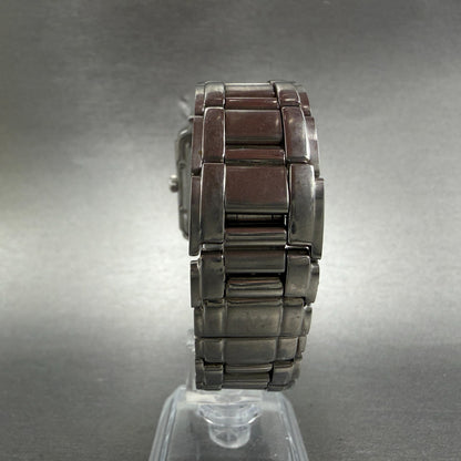 Raymond Weil Saxo Tank Watch Men 30mm Silver Dial Steel Date 9110 New Battery8