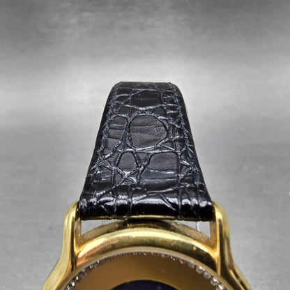 Raymond Weil Moon Phase Watch Men 30mm Champagne Dial Gold Plated Date 4100 Runs4