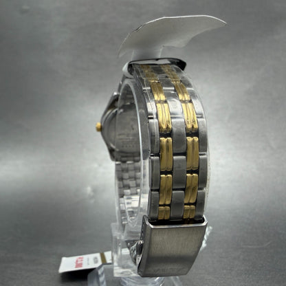 Seiko Alba Watch Women 25mm White Dial Two Tone Round V501-0EP0 New Battery7