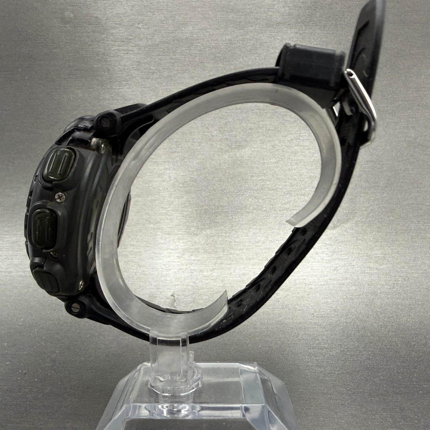 Casio Protrek Watch Men 54mm Black Triple Sensor Daydate Digital  PRG-40SJ Works6