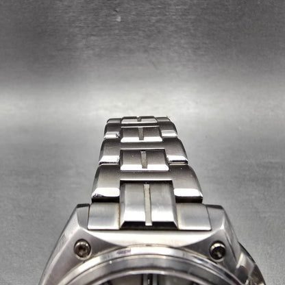 Citizen Eco-Drive Attesa GMT Watch Men 44mm White Dial Titanium Atomic Date READ5