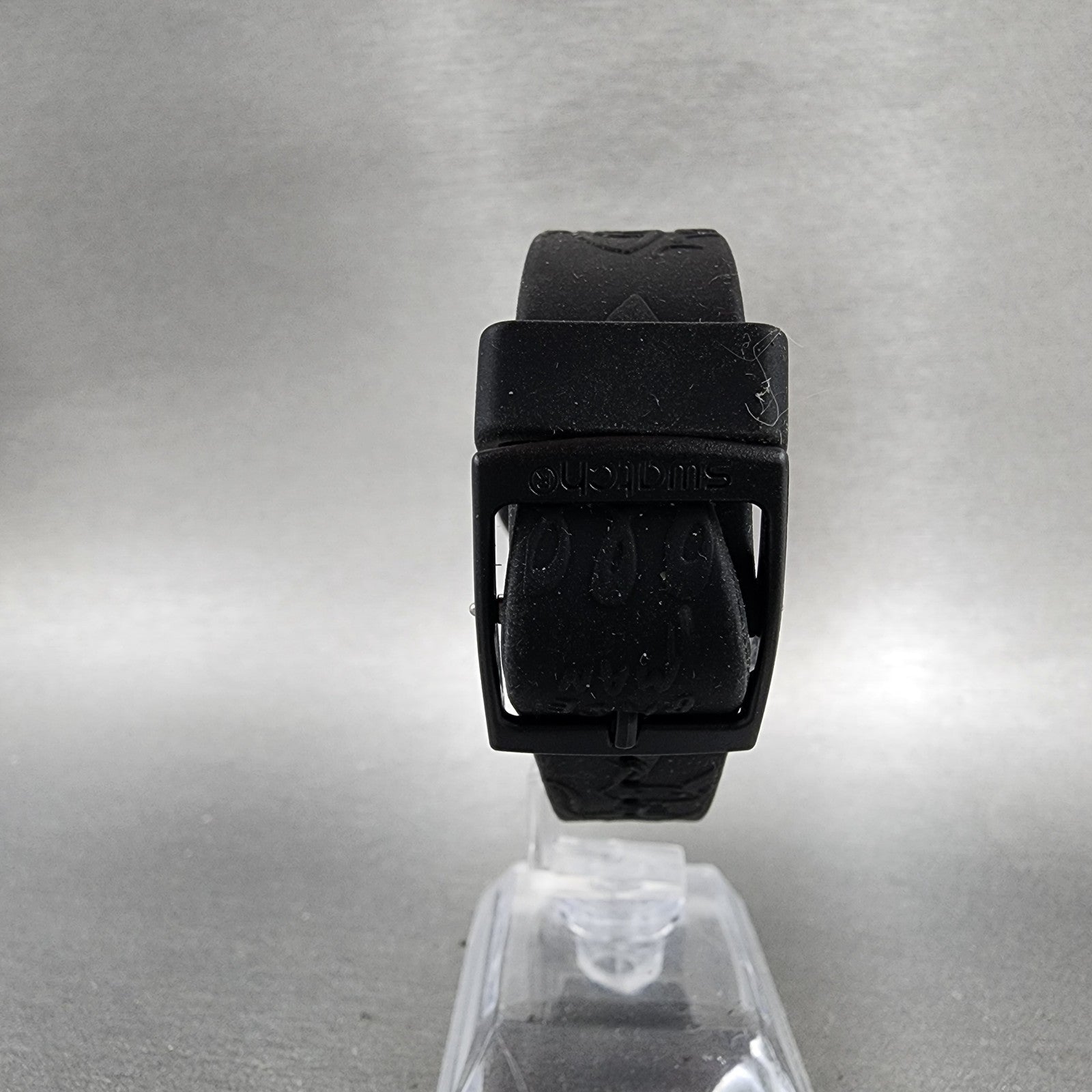 Swatch Midnight Magi Watch Women 34mm Black Dial Black Tone Round New Battery7