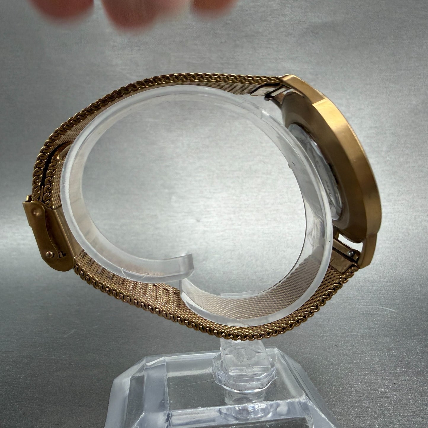 MVMT Boulevard Watch Women 38mm MOP Dial Rose Gold Tone Mesh Band New BatteryLK8