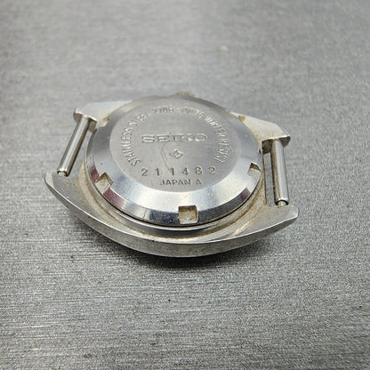 Seiko Automatic Watch Women 24mm Gray Dial Silver Tone Daydate 27060070 PARTS11