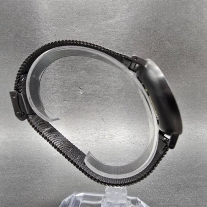 Skagen Watch Men 40mm Black Dial Black Tone Round SKW6470 PARTS NO BACK!!!!!!9