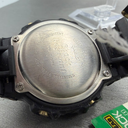 Casio G-Shock Watch Men 45mm Digital Black Tone Alarm Chrono DW-6100 PARTS10