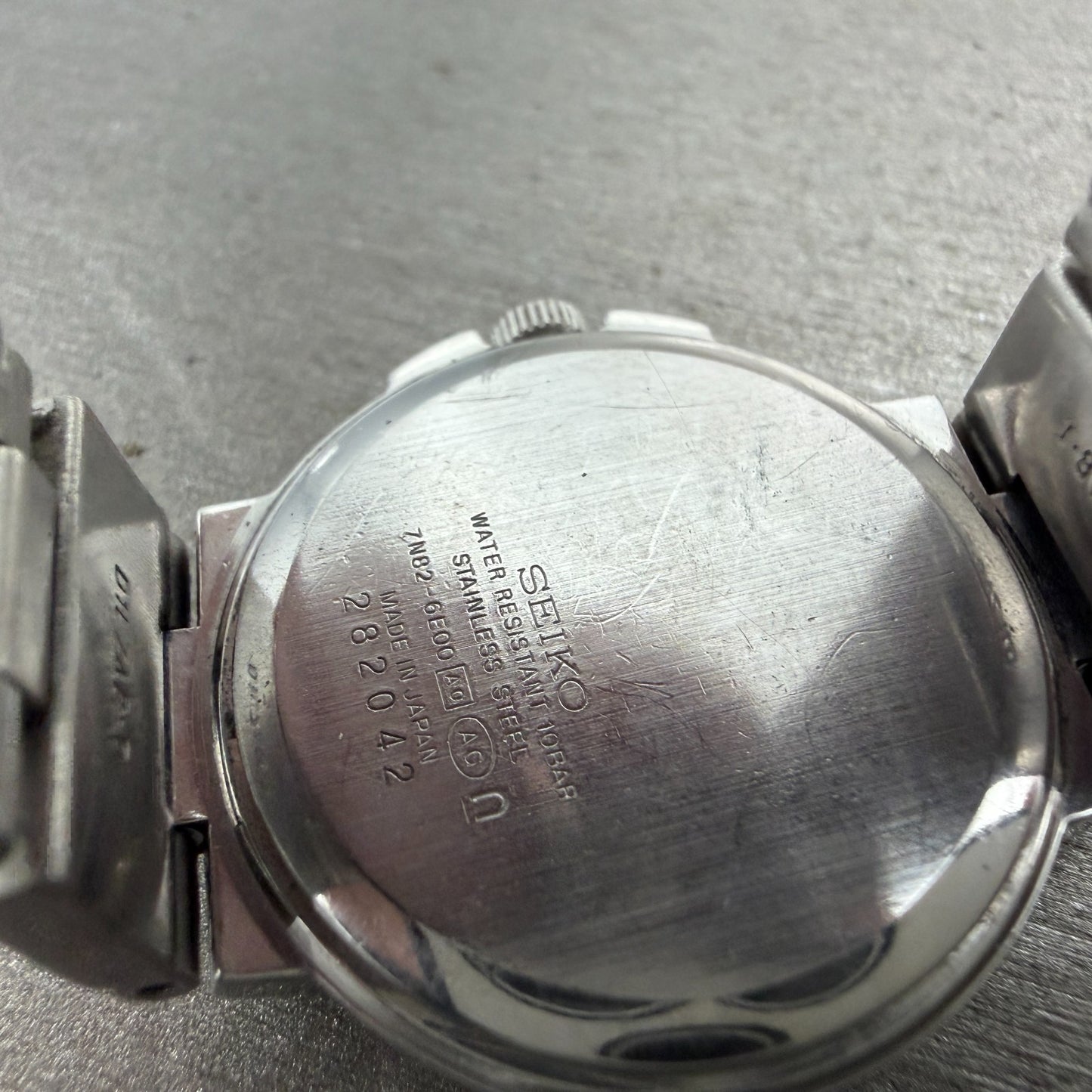 Seiko Lukia Watch Women 29mm Purple Dial Silver Tone Date Round 7N82-6E00 NewBat9